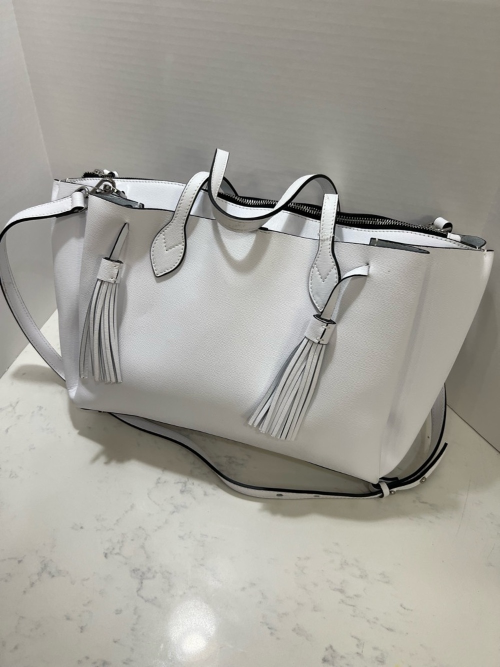 White purse ALL SANDRO MARI